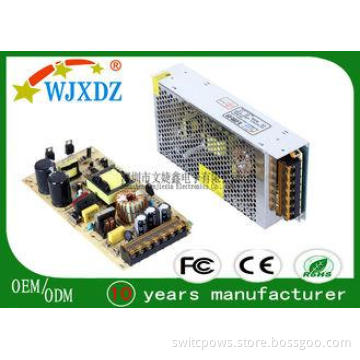 Professional IP20 200W 24 Volt Switching Power Supply For L